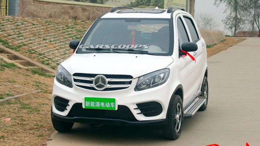 Mercedes GLE, Range Rover Evoque cloned in China 821652