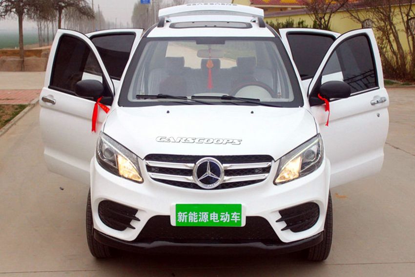 Mercedes-Benz GLE dan Range Rover Evoque klon China, versi lebih comel dengan janakuasa elektrik 821749