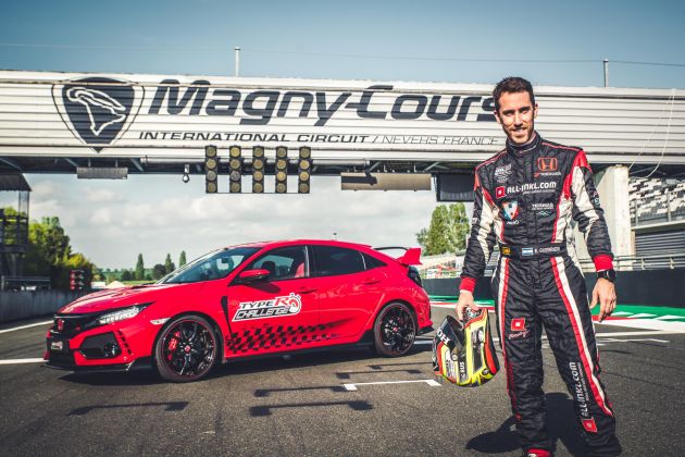 Honda Civic Type R breaks Magny-Cours FWD record