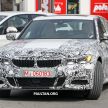 2019 G20 BMW 3 Series rendered – conjoined kidney grille, notched headlamps, L-shaped tail lamps