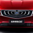 Geely Borui GE – pilihan hibrid MHEV dan PHEV, enjin turbo 1.5L tiga-silinder dibina bersama Volvo