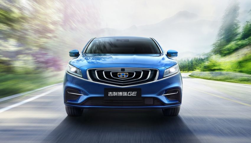 Geely Borui GE – pilihan hibrid MHEV dan PHEV, enjin turbo 1.5L tiga-silinder dibina bersama Volvo 822354