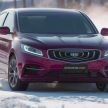 Geely Borui GE – pilihan hibrid MHEV dan PHEV, enjin turbo 1.5L tiga-silinder dibina bersama Volvo