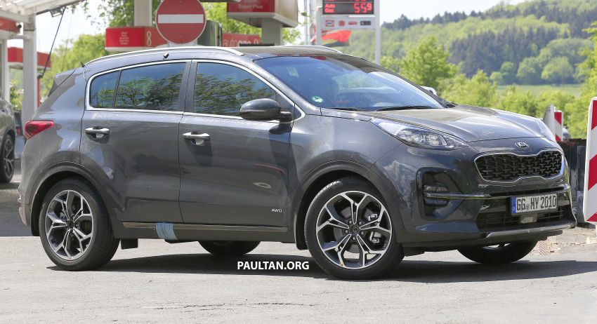 SPYSHOTS: Kia Sportage facelift caught undisguised! 817805