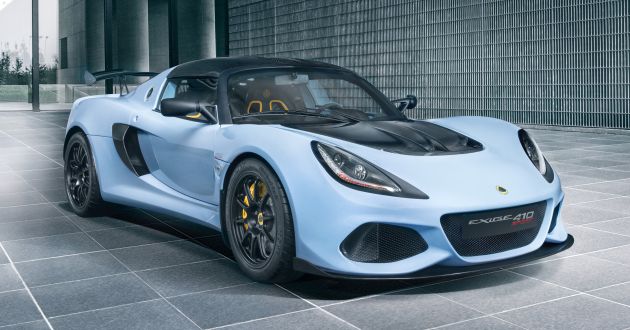 Lotus Exige Sport 410 revealed – 410 hp, 1,054 kg dry
