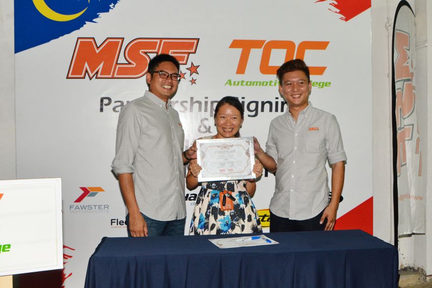 MSF dan Kolej TOC jalin kerjasama tingkatkan industri permotoran, latih anak muda dalam keadaan sebenar 821462