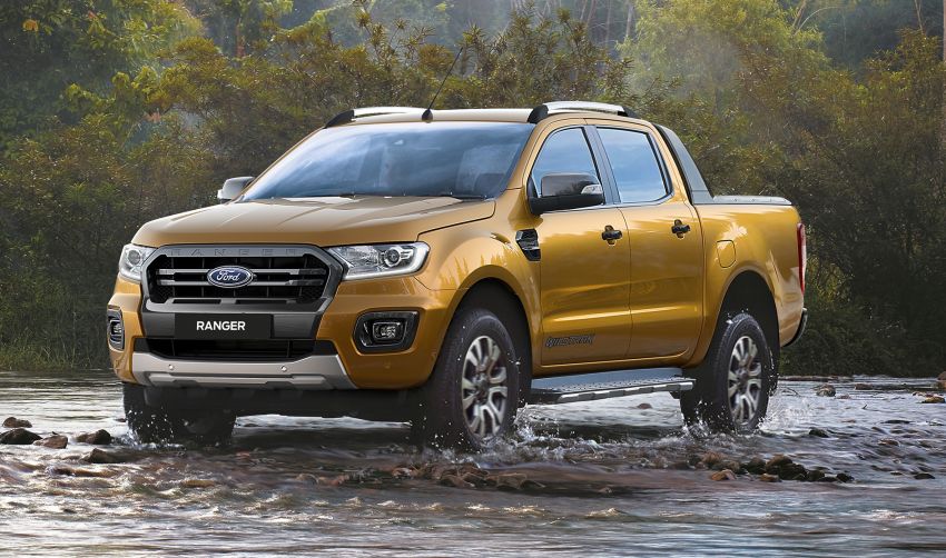 2019 Ford Ranger T6 facelift debuts – new 2.0L bi-turbo diesel with 500 Nm, 10-speed auto, AEB, ACC! 818312