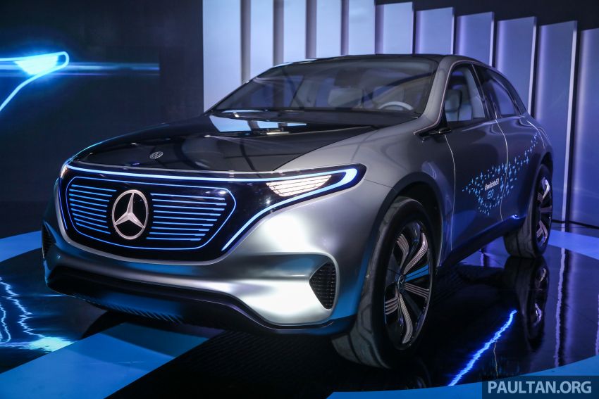 Mercedes-Benz Concept EQ – all-electric study fronts the EQ Brand Exhibition at Desa Park City in KL 814794