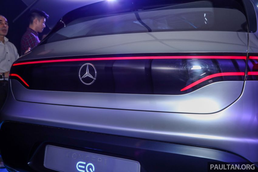 Mercedes-Benz Concept EQ dipertontonkan dalam EQ Brand Exhibition di Desa Park City, Kuala Lumpur 814932