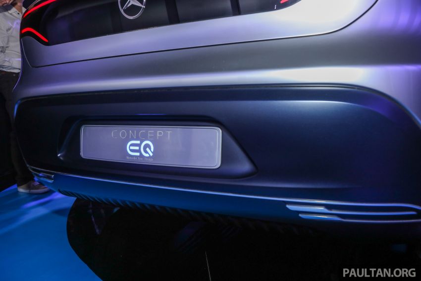 Mercedes-Benz Concept EQ – all-electric study fronts the EQ Brand Exhibition at Desa Park City in KL 814813