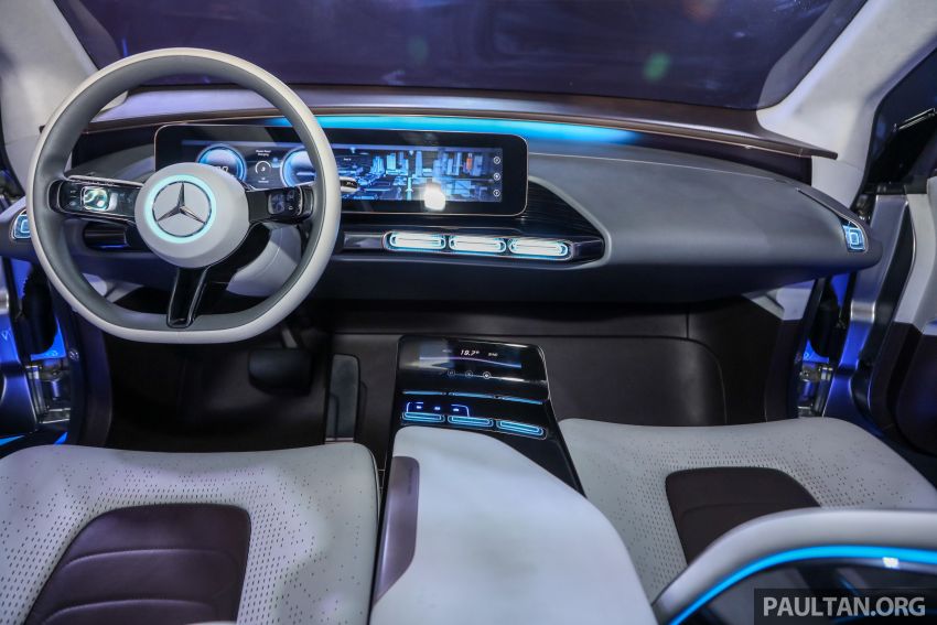 Mercedes-Benz Concept EQ – all-electric study fronts the EQ Brand Exhibition at Desa Park City in KL 814814