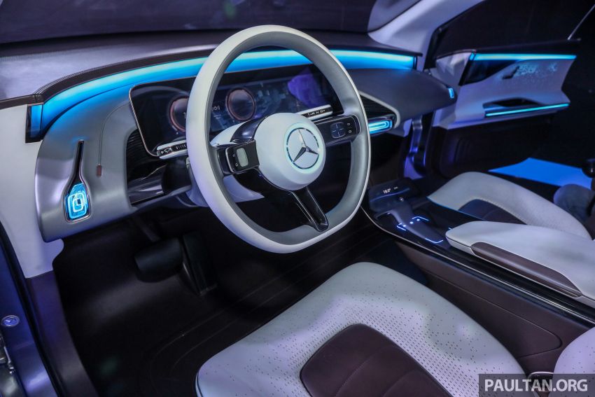 Mercedes-Benz Concept EQ – all-electric study fronts the EQ Brand Exhibition at Desa Park City in KL 814815