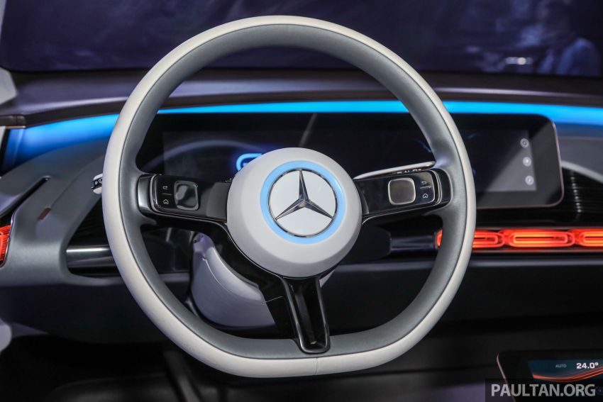 Mercedes-Benz Concept EQ – all-electric study fronts the EQ Brand Exhibition at Desa Park City in KL 814816