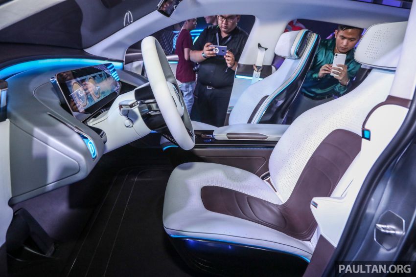 Mercedes-Benz Concept EQ – all-electric study fronts the EQ Brand Exhibition at Desa Park City in KL 814825