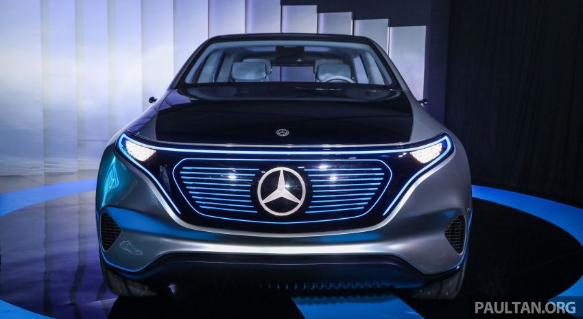 Mercedes-Benz Concept EQ – all-electric study fronts the EQ Brand Exhibition at Desa Park City in KL 814799