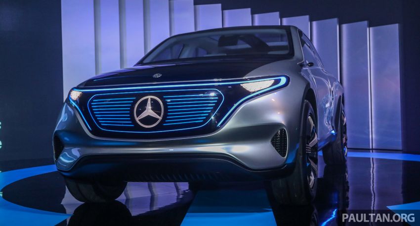 Mercedes-Benz Concept EQ – all-electric study fronts the EQ Brand Exhibition at Desa Park City in KL 814792