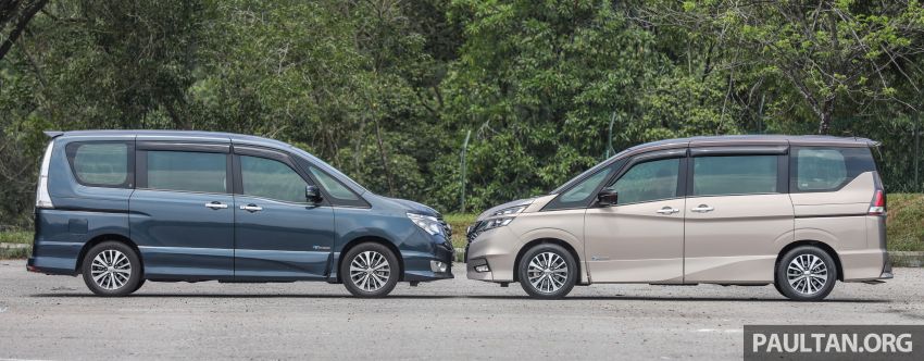 GALLERY: Nissan Serena S-Hybrid, new C27 v old C26 817369