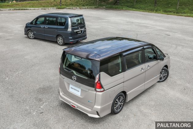 GALLERY: Nissan Serena S-Hybrid, new C27 v old C26