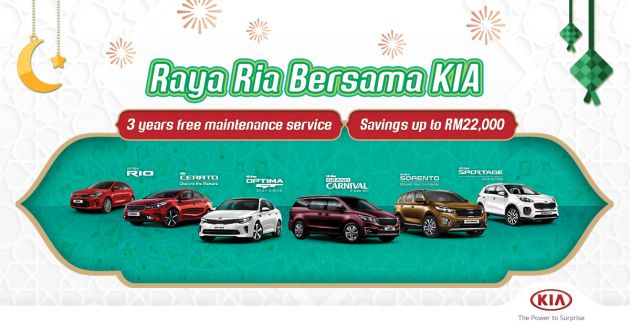 AD: Save up to RM22,000 and receive three years’ free service maintenance with Kia Malaysia today!