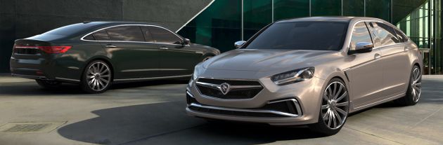 Proton Perdana Executive – rekaan luaran sepenuhnya