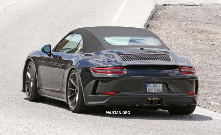 SPYSHOTS: Porsche 911 GT3 Touring Cabriolet seen? 820207