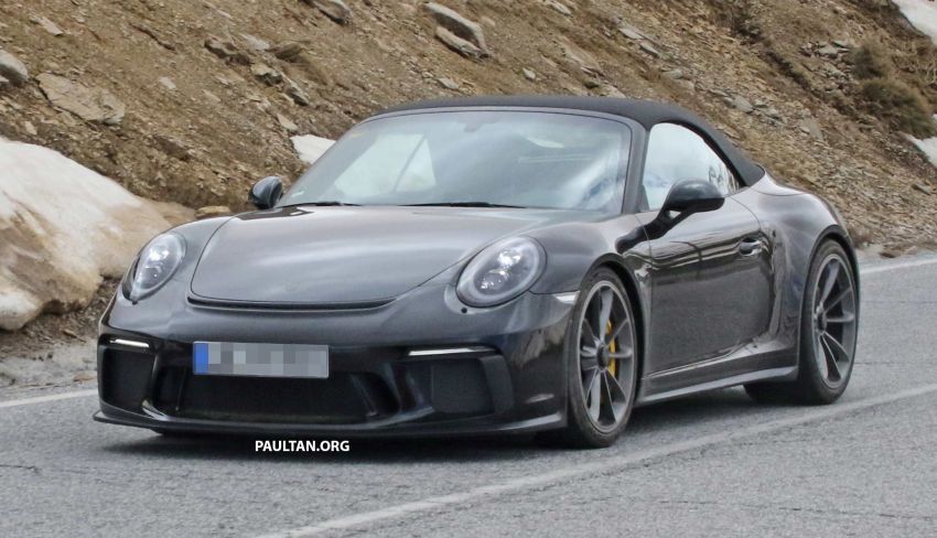 SPYSHOTS: Porsche 911 GT3 Touring Cabriolet seen? 820183