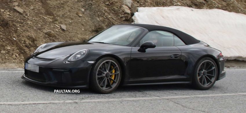 SPYSHOTS: Porsche 911 GT3 Touring Cabriolet seen? 820184