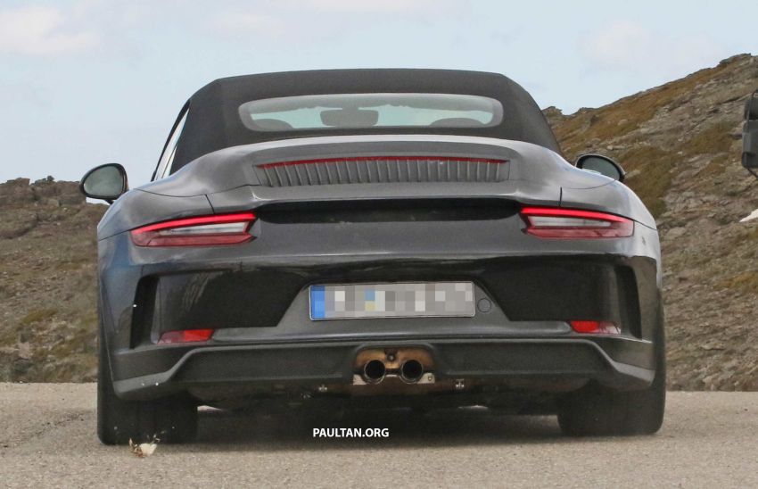 SPYSHOTS: Porsche 911 GT3 Touring Cabriolet seen? 820189