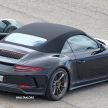 SPYSHOTS: Porsche 911 GT3 Touring Cabriolet seen?