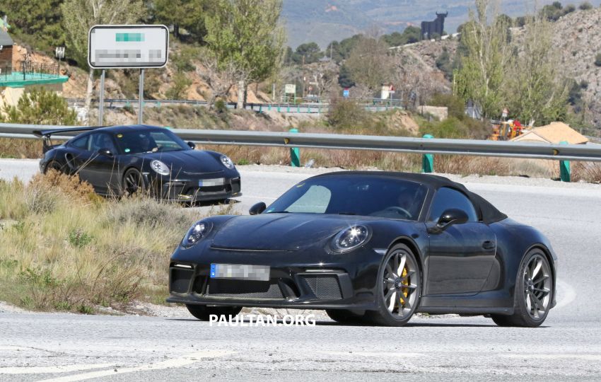 SPYSHOTS: Porsche 911 Speedster spotted in the wild Image #819693