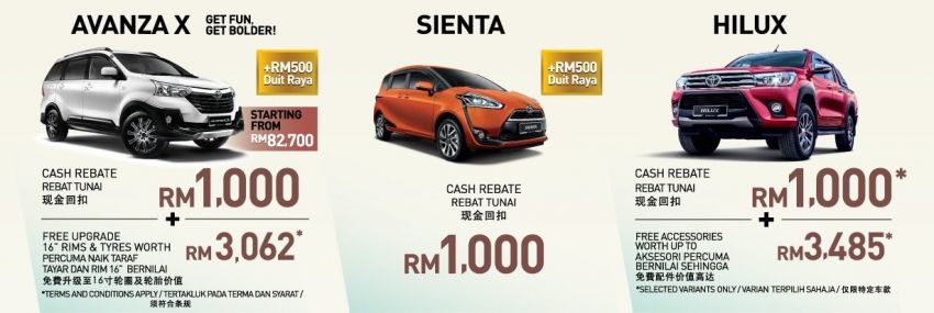 UMW Toyota offering RM3.5k rebate in Raya campaign 815262
