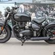 REVIEW: 2018 Triumph Bonneville Bobber Black – muscular retro-styled classic riding, RM74,900