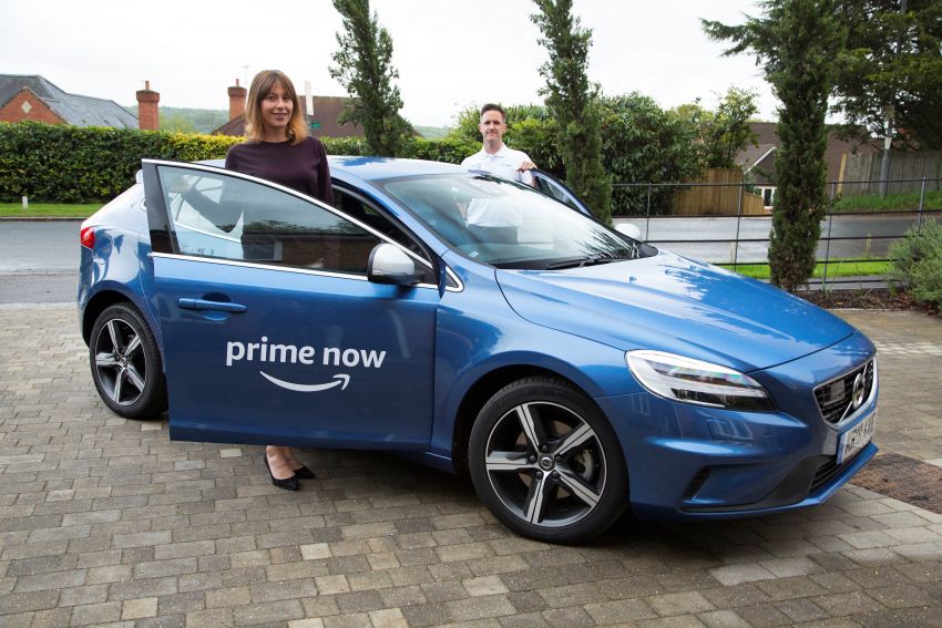 Volvo offering test drives in UK via Amazon Prime Now service – test drive a V40 right from your doorstep 820095