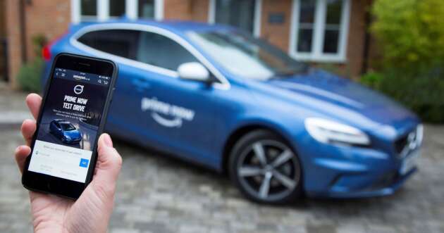 Volvo offering test drives in UK via Amazon Prime Now service – test drive a V40 right from your doorstep