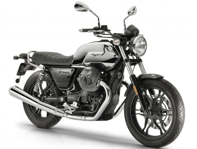 2018 Moto Guzzi V7 III Limited shown at Biarritz