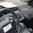 SPYSHOT: Bahagian dalam Range Rover Evoque generasi baru terdedah, ada kelengkapan seperti Velar