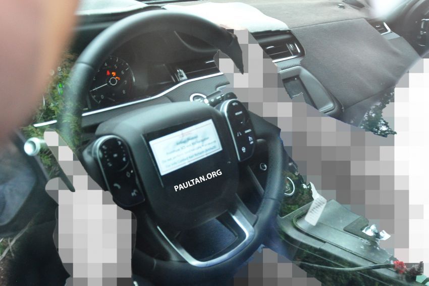 SPYSHOT: Bahagian dalam Range Rover Evoque generasi baru terdedah, ada kelengkapan seperti Velar 832541