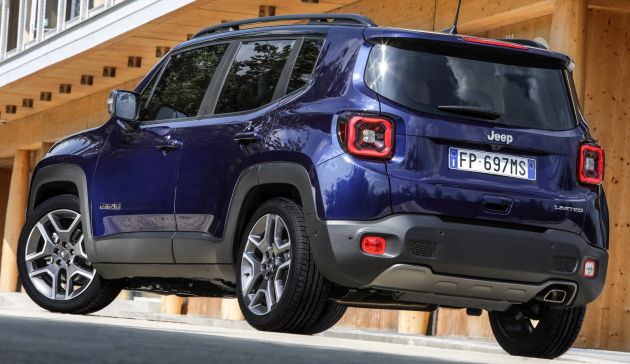 Jeep Renegade diberi facelift untuk 2019 – enjin baru