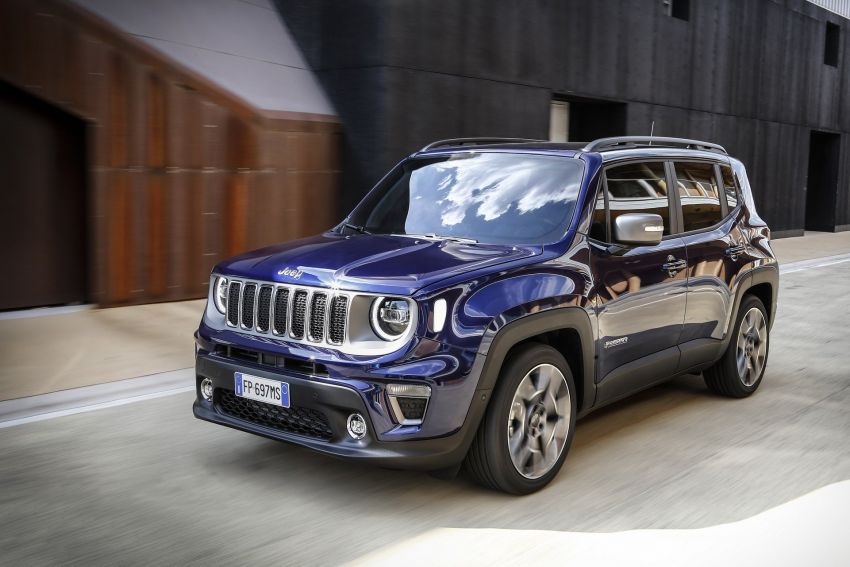 Jeep Renegade diberi <em>facelift</em> untuk 2019 – enjin baru 829810