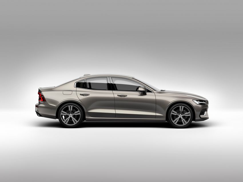2019 Volvo S60 revealed – petrol powertrains only, optional Polestar Engineered upgrade, up to 415 hp 829168