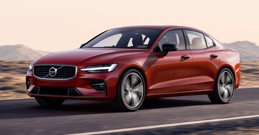 2019 Volvo S60 revealed – petrol powertrains only, optional Polestar Engineered upgrade, up to 415 hp 829279