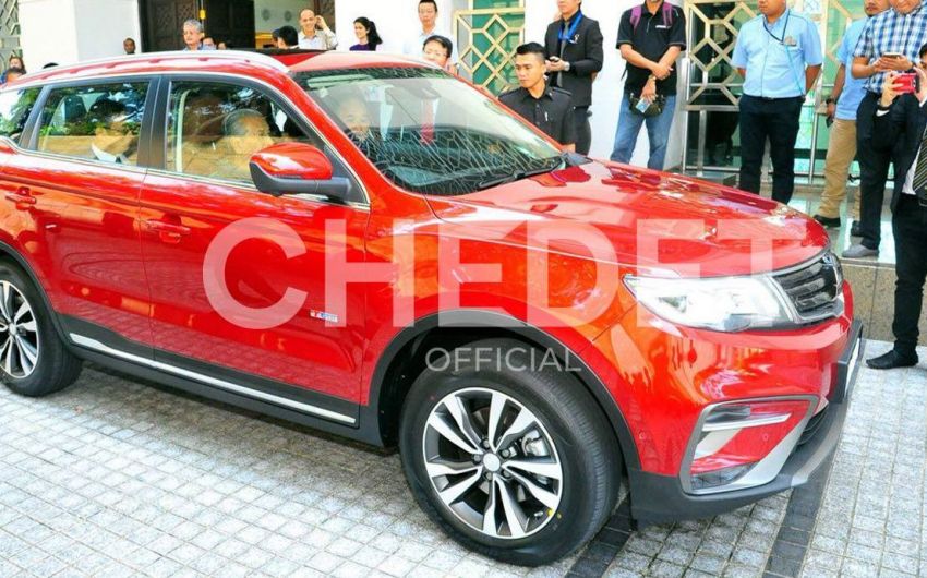 Prototaip SUV Proton pemanduan sebelah kanan buat kemunculan – diuji Perdana Menteri Tun Dr. Mahathir 831246