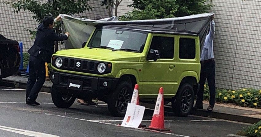 All-new Suzuki Jimny spotted completely undisguised 826931