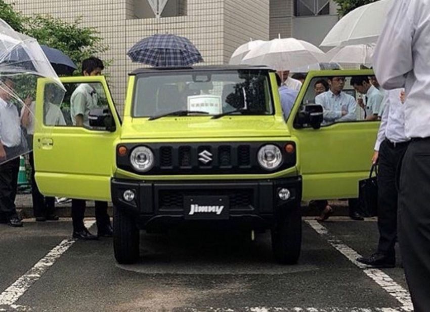 Suzuki Jimny generasi baharu terdedah sepenuhnya 827044