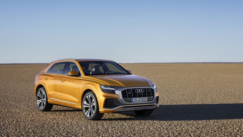 Audi Q8 officially revealed to take on the BMW X6 824209