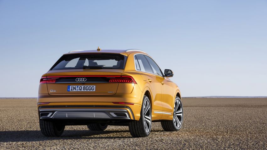 Audi Q8 officially revealed to take on the BMW X6 824210