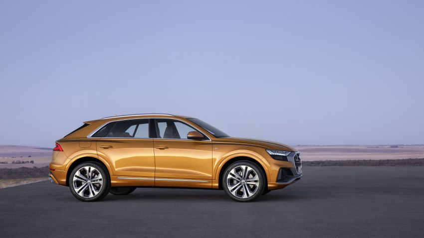 Audi Q8 officially revealed to take on the BMW X6 824197