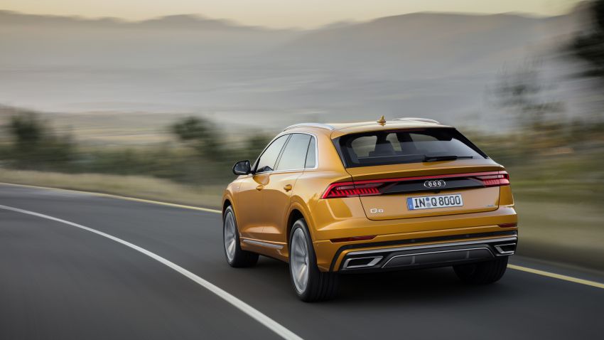 Audi Q8 officially revealed to take on the BMW X6 824217