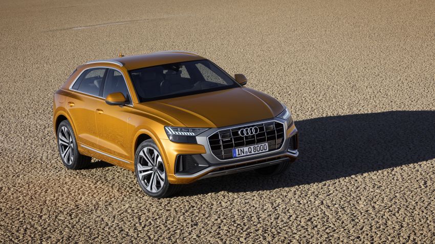 Audi Q8 officially revealed to take on the BMW X6 824199