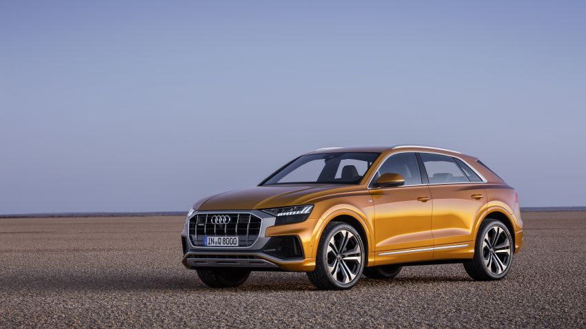 Audi Q8 officially revealed to take on the BMW X6 824200